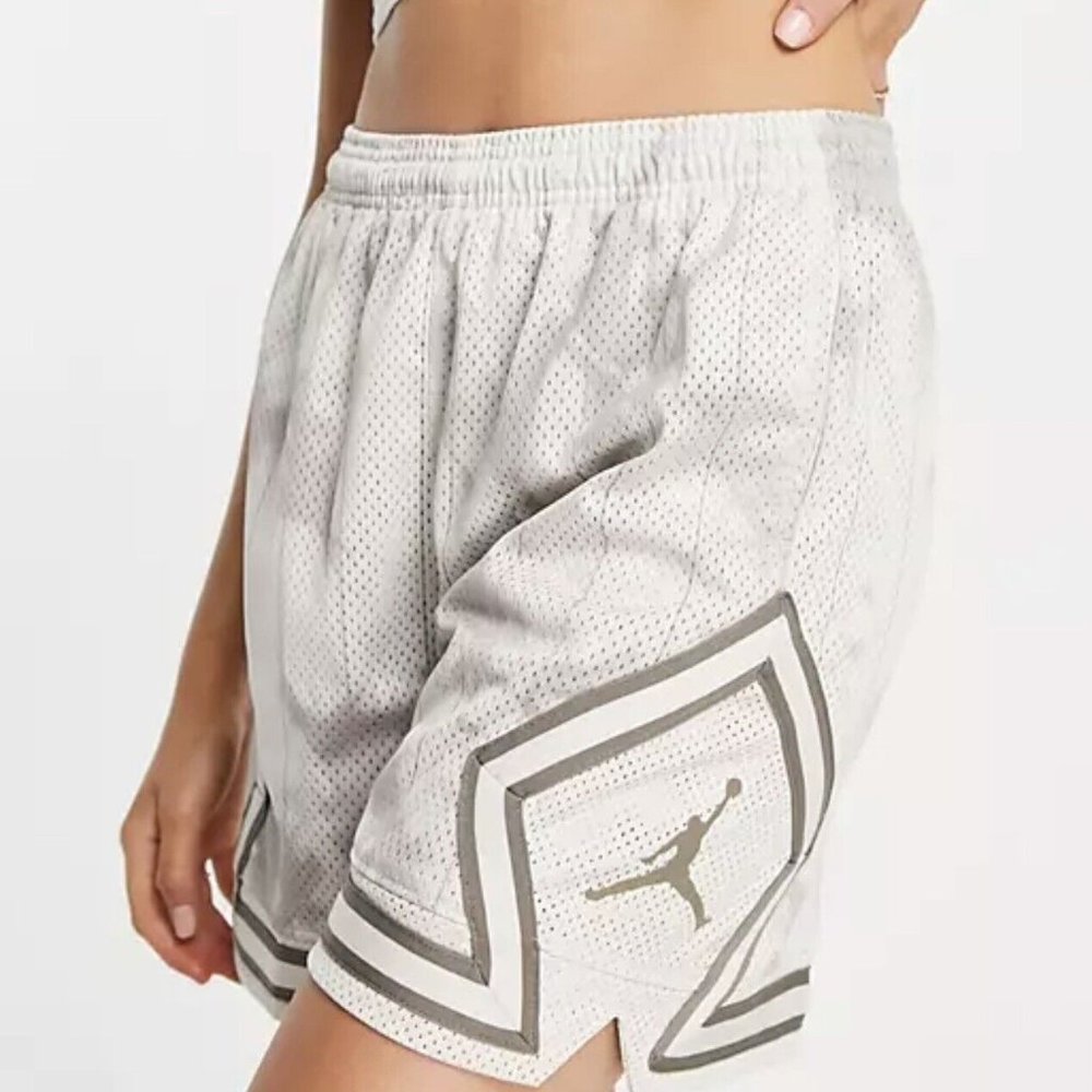 NIKE Air Jordan Heritage Diamond Basketball Shorts DM5260-104 Women's 2XL XXL